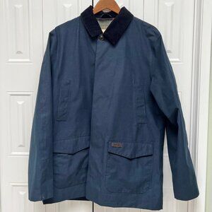 Men's Barbour Rain Jacket Navy Size Large
